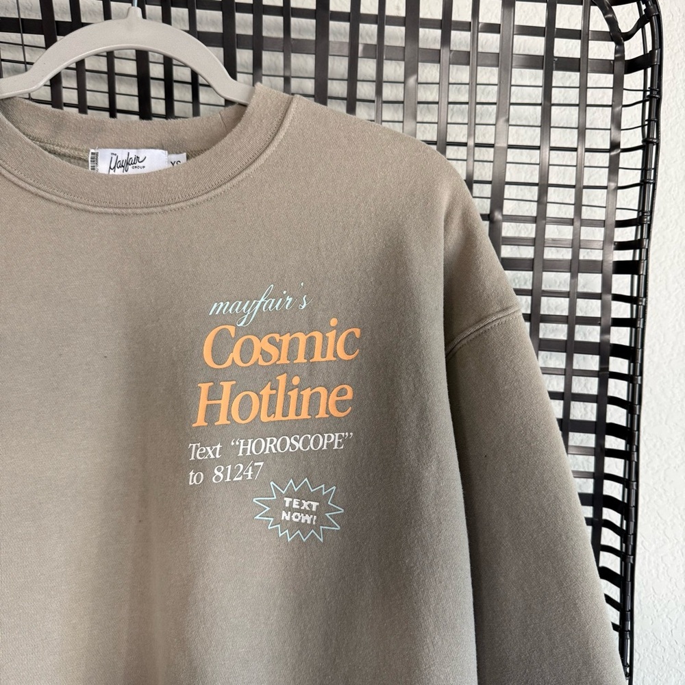 The Mayfair group cosmic hotline sweatshirt - Picture 6 of 7
